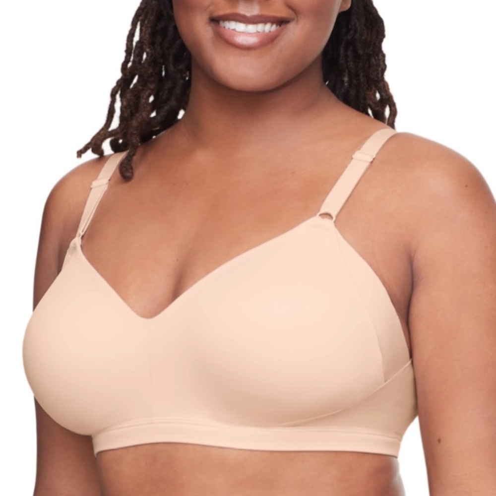 Warners No Side Effects® Underarm & Back-Smoothing Wireless Lift T-Shirt Bra XL